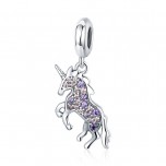 Talisman argint Beautiful Unicorn